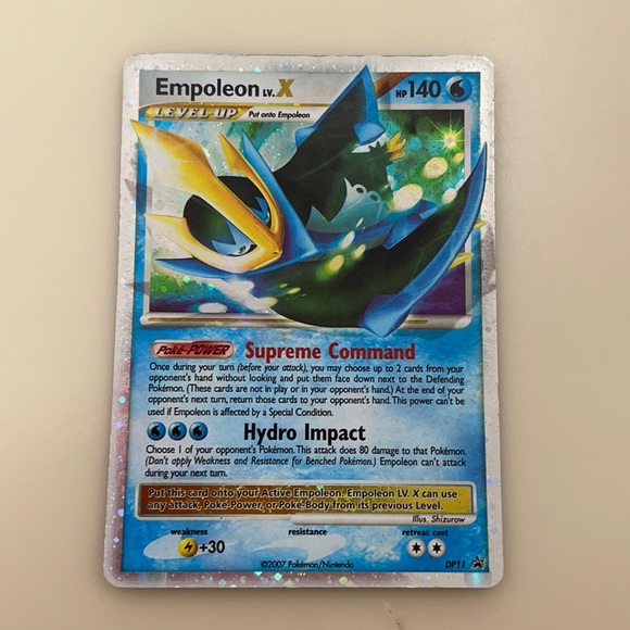 Empoleon Lv X DP11 Holo Rare Diamond & Pearl Black Star! - Picture 1 of 3